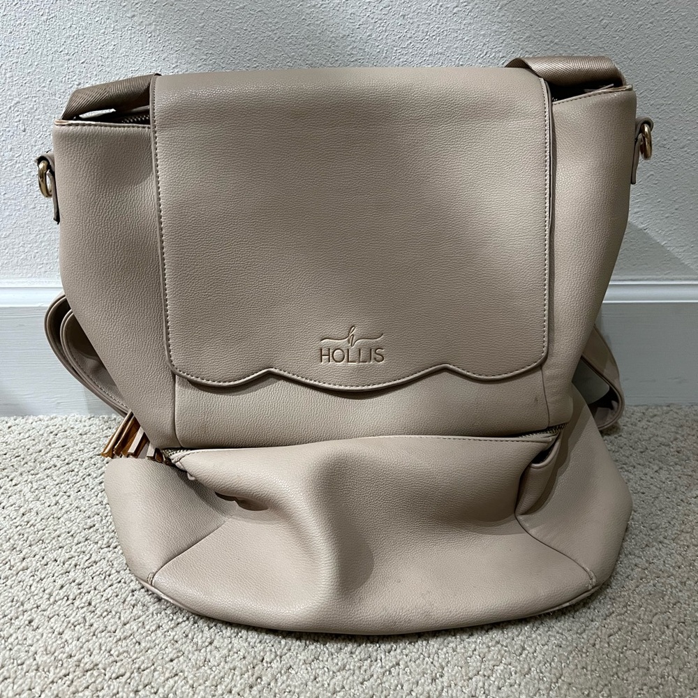 Hollis Frilly Backpack Diaper Bag